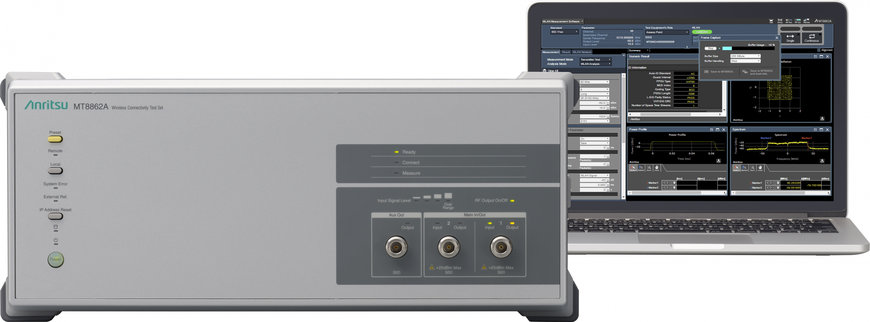 Bluetest and Anritsu Supporting OTA Measurement on IEEE 802.11ax 6 GHz-Band (Wi-Fi 6E) Devices